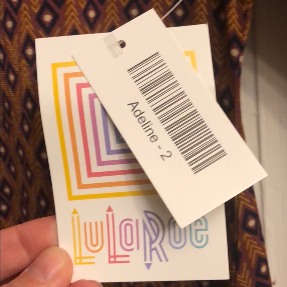 LulaRoe Little Girl Dress! Adeline SZ 2. New - Picture 4 of 8